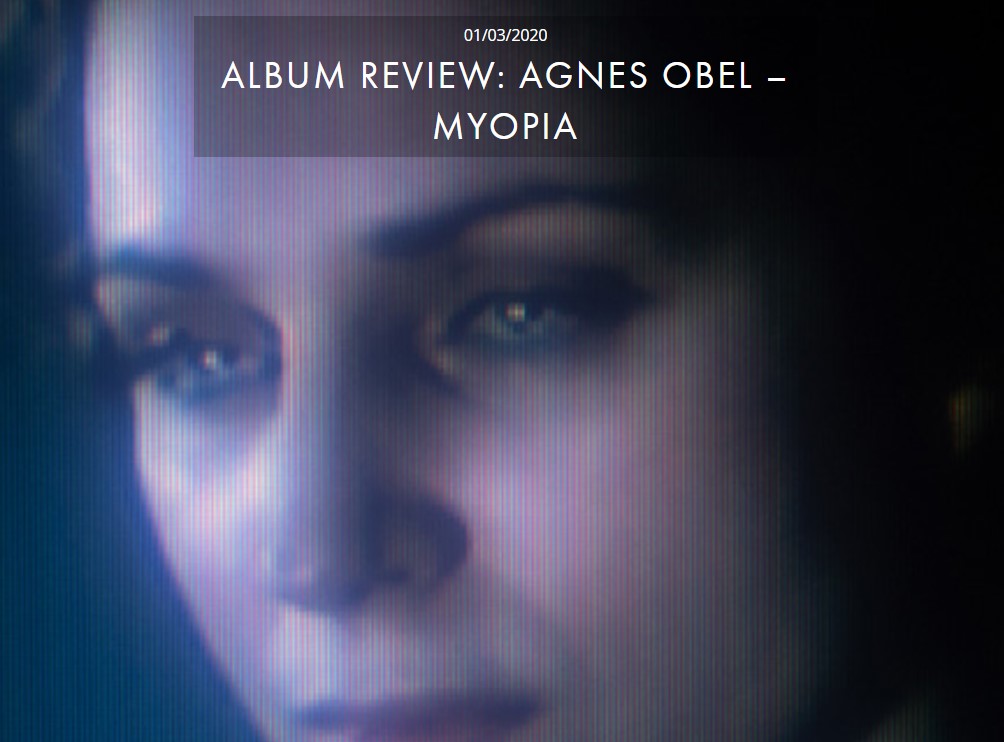 AGNES OBEL – MYOPIA