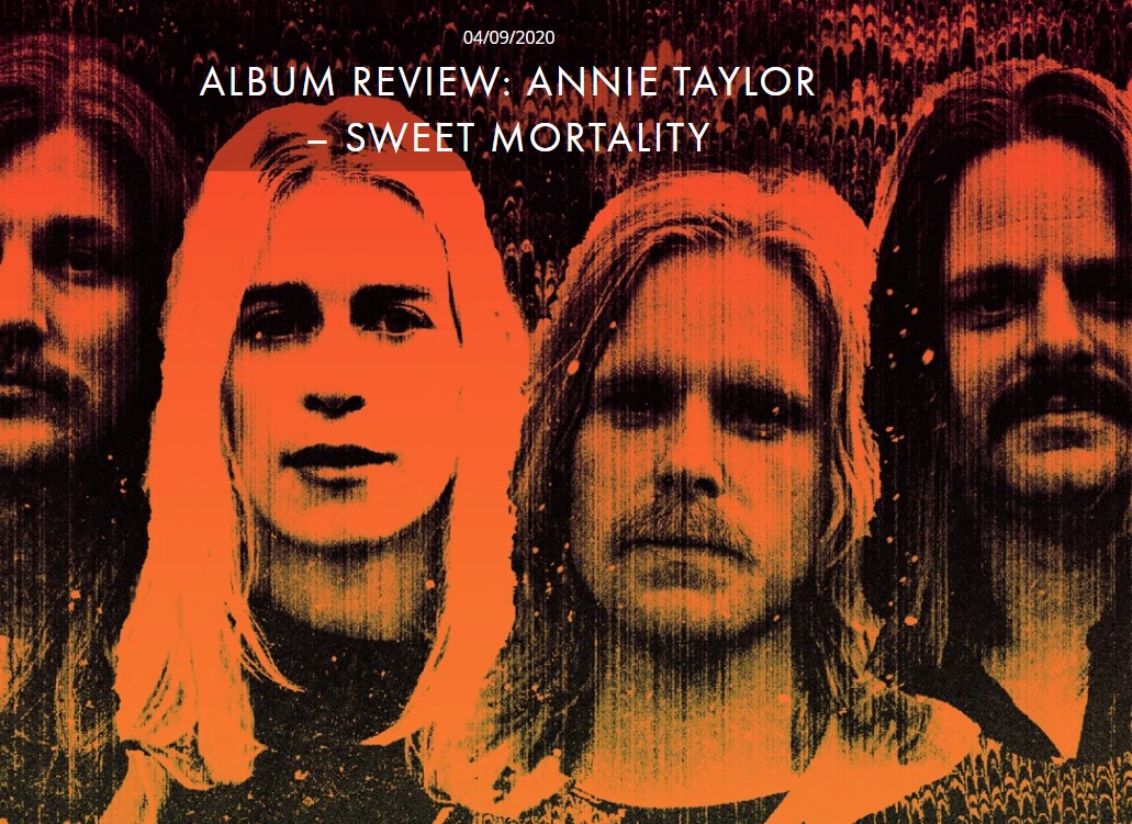 ANNIE TAYLOR-SWEET MORTALITY