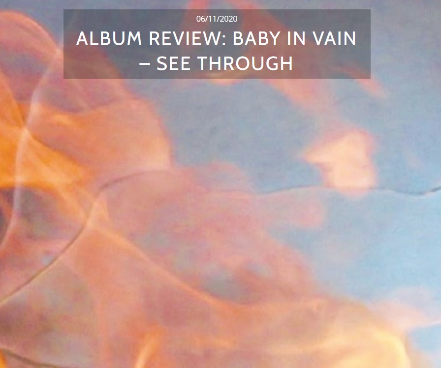 BABY IN VAIN - SEE THROUGH