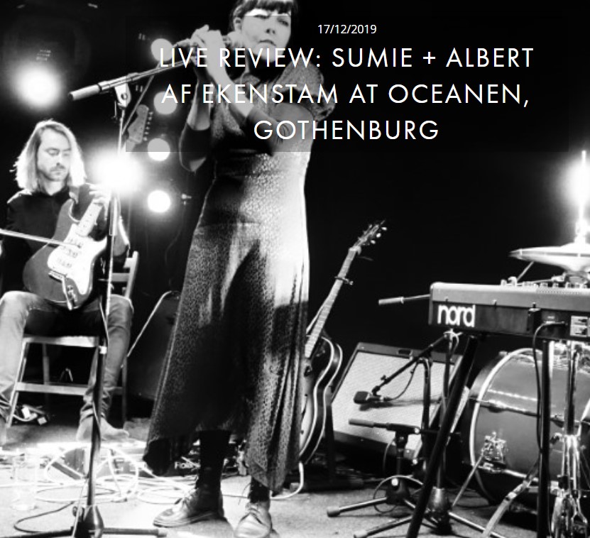 SUMIE + ALBERT AF EKENSTAM AT OCEANEN, GOTHENBURG