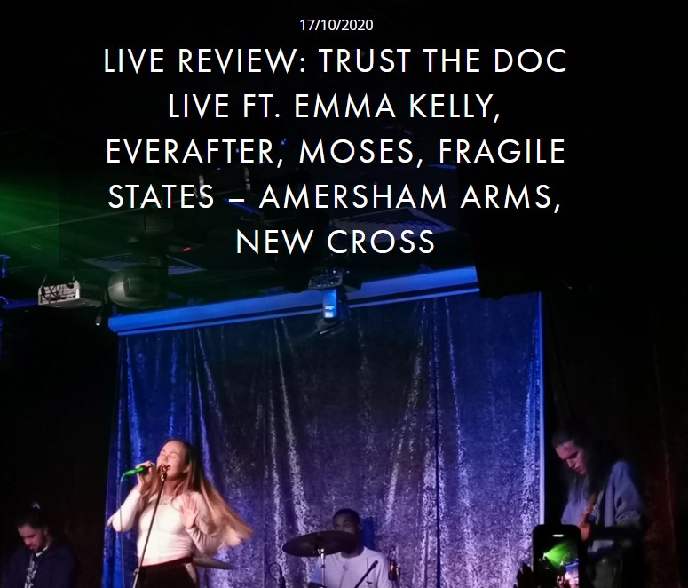 TRUST THE DOC LIVE AT AMERSHAM ARMS